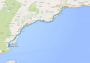 Route de Malaga à Algeciras, Espagne